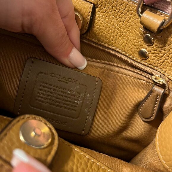 Coach Pink Mini Dempsey with Crossbody - Picture 4 of 4